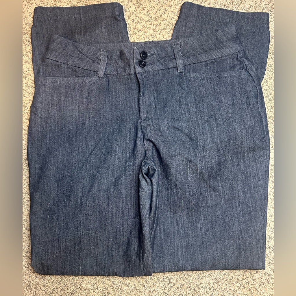 Lee Indigo Straight Leg Midrise Denim